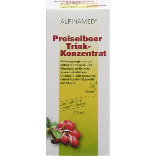 Alpinamed Cowberry drinking concentrate 100ml buy online