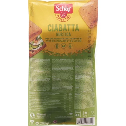 Schär Ciabatta Rustica Glutenfrei 4x 50g buy online