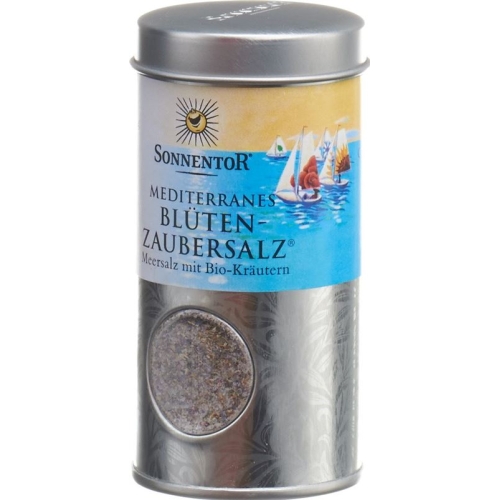 Sonnentor Mediter Blütenzaubersalz Streudose 90g buy online