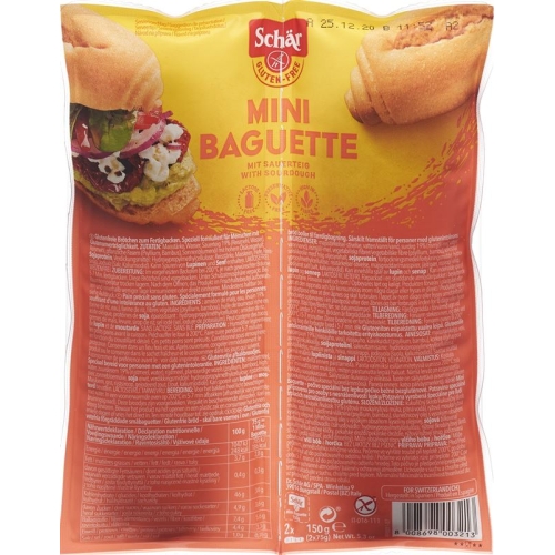 Schär Mini-Baguette Glutenfrei 2x 75g buy online