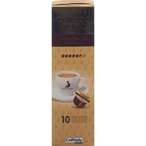 Chicco D Oro Kaffee Kapseln Espresso Italiano 10 Stück buy online