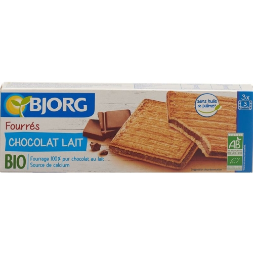 Bjorg Biscuit Fourres Chocolat Lait 225g buy online