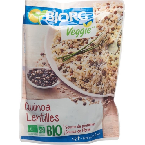 Bjorg Quinoa Lentilles Doy Pack 250g buy online