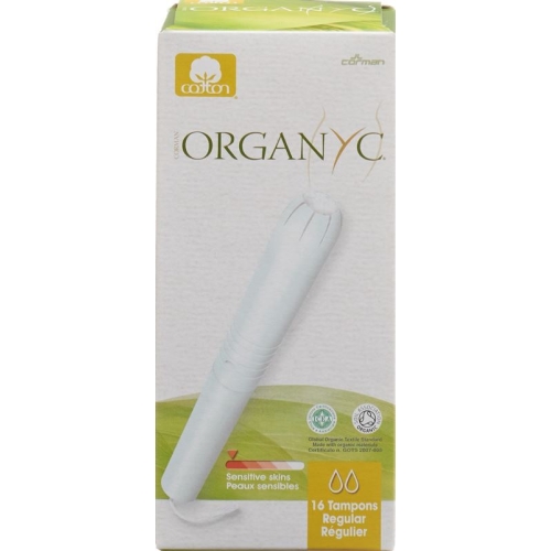 Organyc Tampons Regular mit Applikator 16 Stück buy online