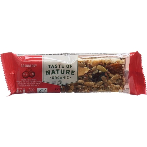 Taste Of Nature Riegel Cranberry 40g buy online