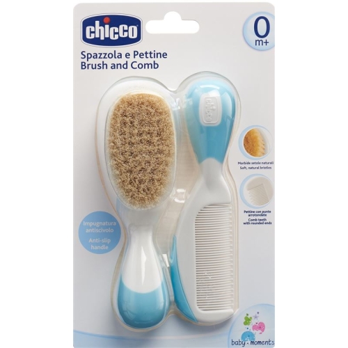 Chicco Kamm und Bürste Naturborsten Light 0m+ buy online