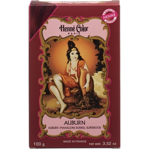 Henné Color Mahagoni Dunkel Henna-Pulver 100g buy online