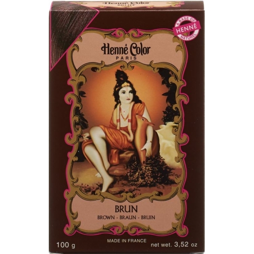 Henné Color Braun Henna-Pulver 100g buy online