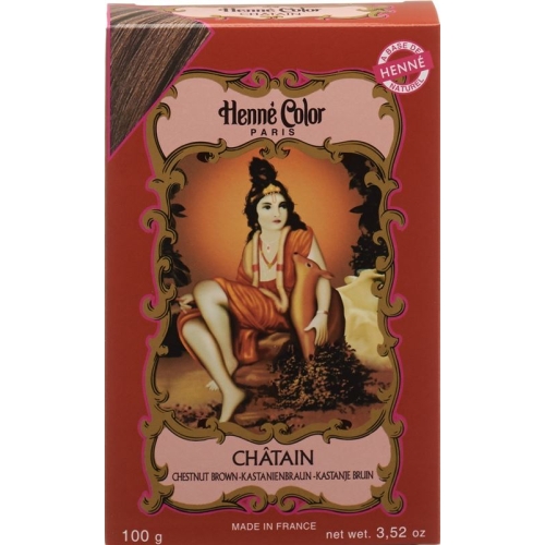 Henné Color Kastanienbraun Henna-Pulver 100g buy online