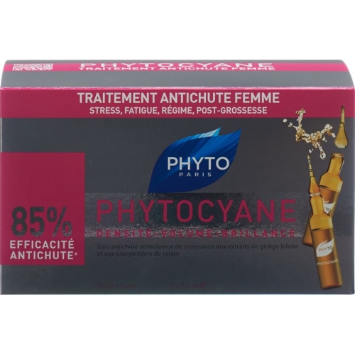 Phyto Phytocyane Serum Fr/en 12x 7.5ml buy online