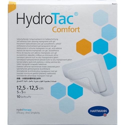 Hydrotac Comfort Wundverband 12.5x12.5cm Steril 10 Stück buy online