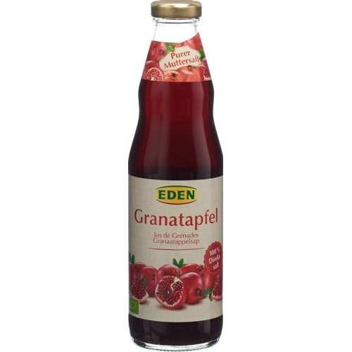 Eden Granatapfel Muttersaft ohne Zucker Pur Bio 750ml buy online