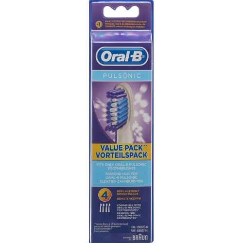 Oral-b Aufsteckbürsten Pulsonic Clean 4 Stück buy online