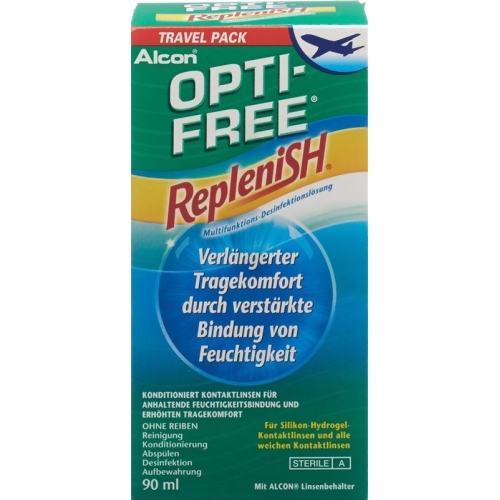 Opti Free Replenish Desinfektion Travel Pack 90ml buy online