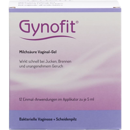 Gynofit Milchsäure Vaginalgel 12x 5ml buy online