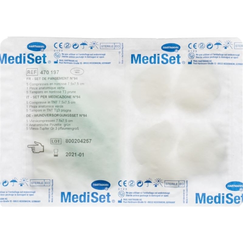 Mediset wound care set No 94 buy online