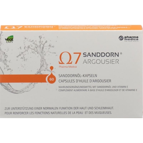 Ω7 Sanddorn Argousier Sea Buckthorn Oil Capsules 60 Caps buy online