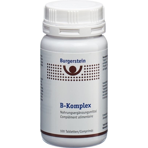 Burgerstein B-Komplex tablets 100 pieces buy online