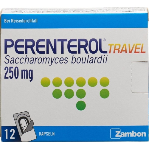 Perenterol Travel Kapseln 250mg Blister 12 Stück buy online