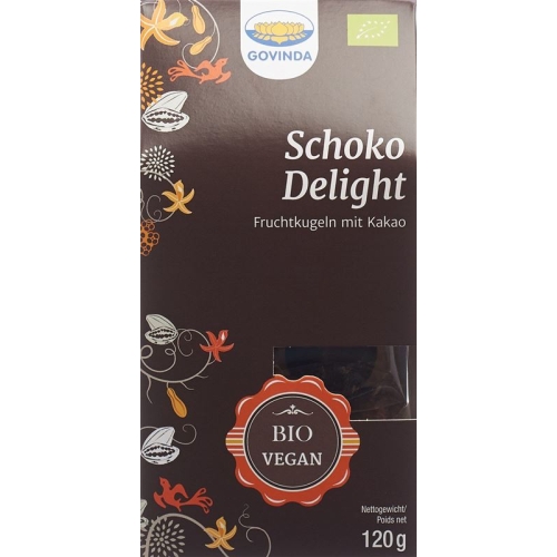 Govinda Schoko Delight Kugeln Bio Box 120g buy online