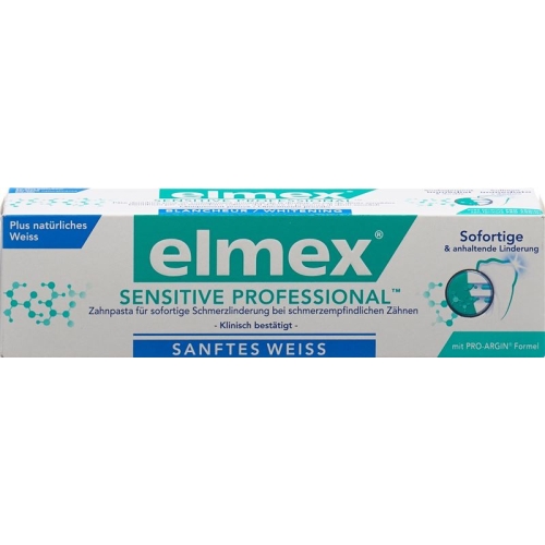 Elmex Sensitive Professional Zahnpasta Sanftes Weiss 75ml buy online