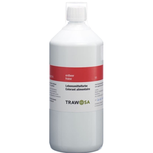 Trawosa Lebensmittelfarbstoff Erdbeer Flasche 1L buy online