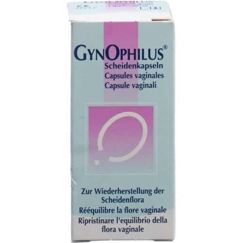 Gynophilus Vaginalkapseln Probiot F Vaginalflora 14 Stück buy online