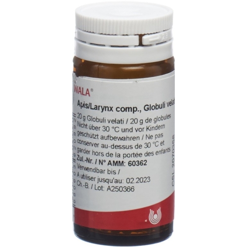 Wala Apis/larynx Comp Globuli 20g buy online