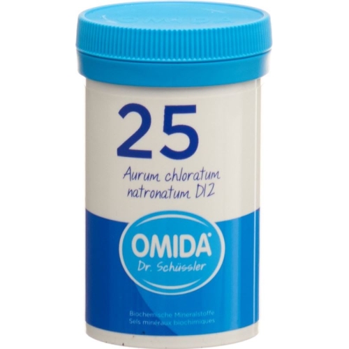 Omida Schüssler No25 Aur Chlo Nat Tabletten D 12 100g buy online