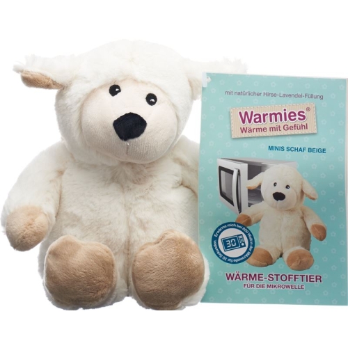 Beddy Bear Wärme-Stofftier Mini Schaf Beige buy online