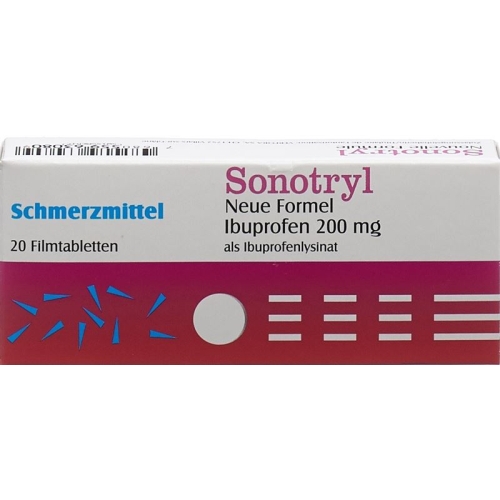 Sonotryl Filmtabletten Neue Formel 20 Stück buy online