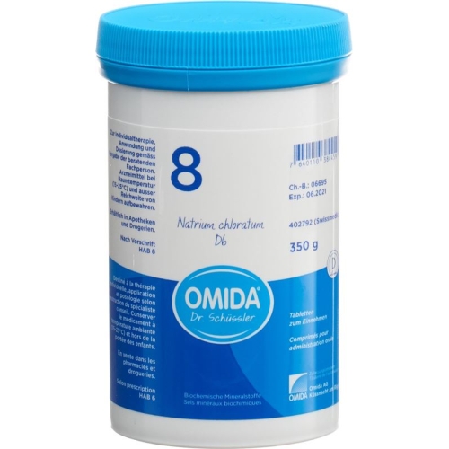 Omida Schüssler No8 Natr Chlor Tabletten D 6 350g buy online