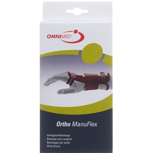 Omnimed Ortho ManuFlex Handgelenkbandage 16cm Links Grösse L Schwarz buy online