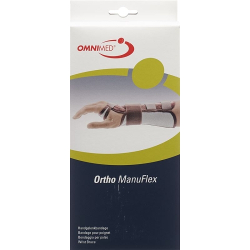 Omnimed Ortho ManuFlex Handgelenkbandage 22cm Links Grösse XL Schwarz buy online