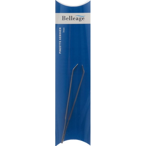 Belleage tweezers curved inox buy online