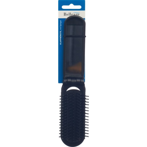 Belleage folding brush with mirror buy online