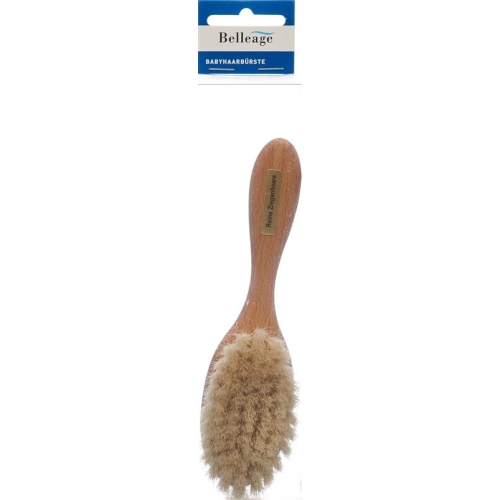 Belleage baby hairbrush wood goat hair buy online