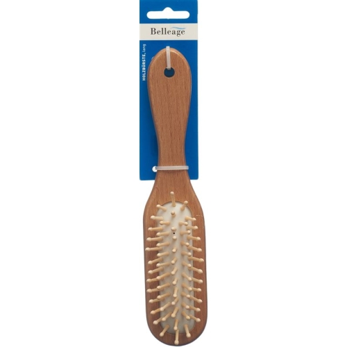 Belleage Wooden Brush Narrow Long buy online