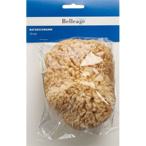 Belleage natural sponge 13cm buy online