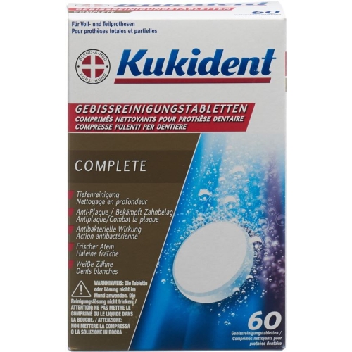 Kukident Reinigung-Tabs Frische Minze 60 Stück buy online