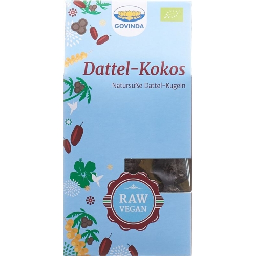 Govinda Dattel Kokos Kugeln Bio Box 120g buy online