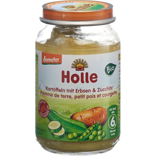 Holle Potatoes with Peas & Courgettes from the 6th month Bio 190g buy online