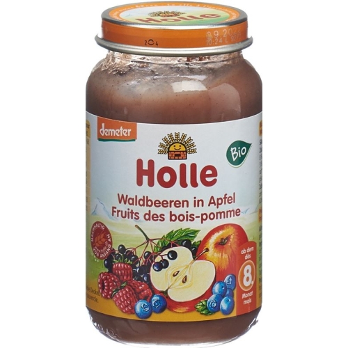 Holle Forest Berries in Apple from the 8th month Organic 220g buy online