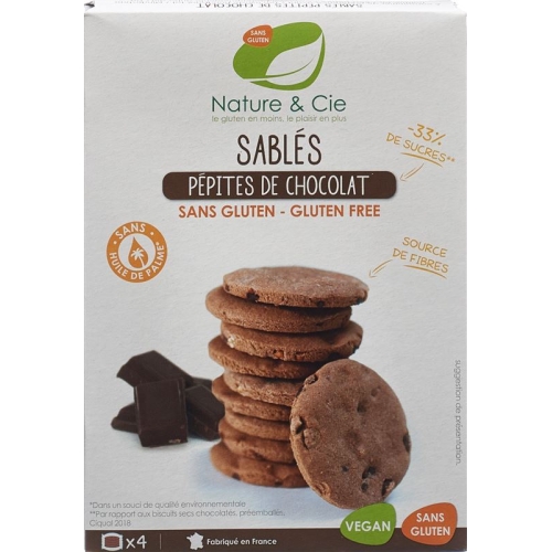 Nature&cie Schoko Kekse Stück Glutenfrei 125g buy online