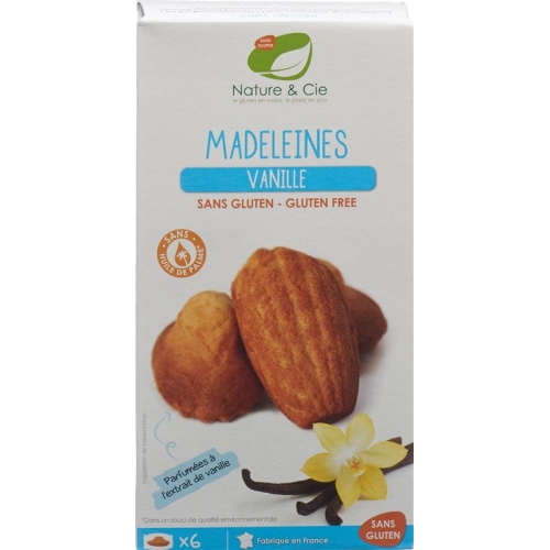 Nature&cie Madeleines Vanille Glutenfrei 6x 25g buy online