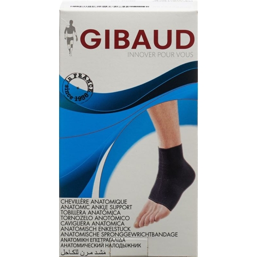 Gibaud Sprunggelenkbandage Anat S 18-21cm schwarz buy online