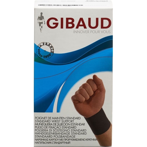 Gibaud Handgelenkmansch Verstellbar S 13-15cm Schwarz buy online