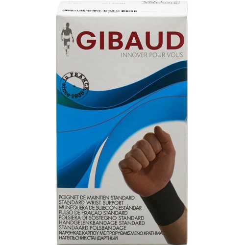 Gibaud Handgelenkmansch Verstellbar XL 19-21cm Schwarz buy online