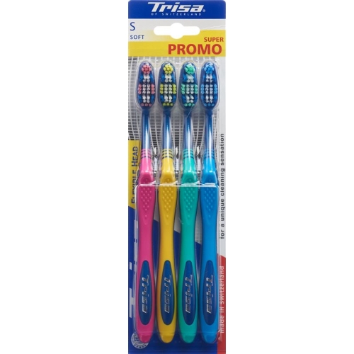 Trisa Flexible Head Toothbrush Quattro Soft buy online