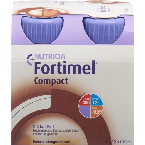 Fortimel Compact Schokolade 4x 125ml buy online